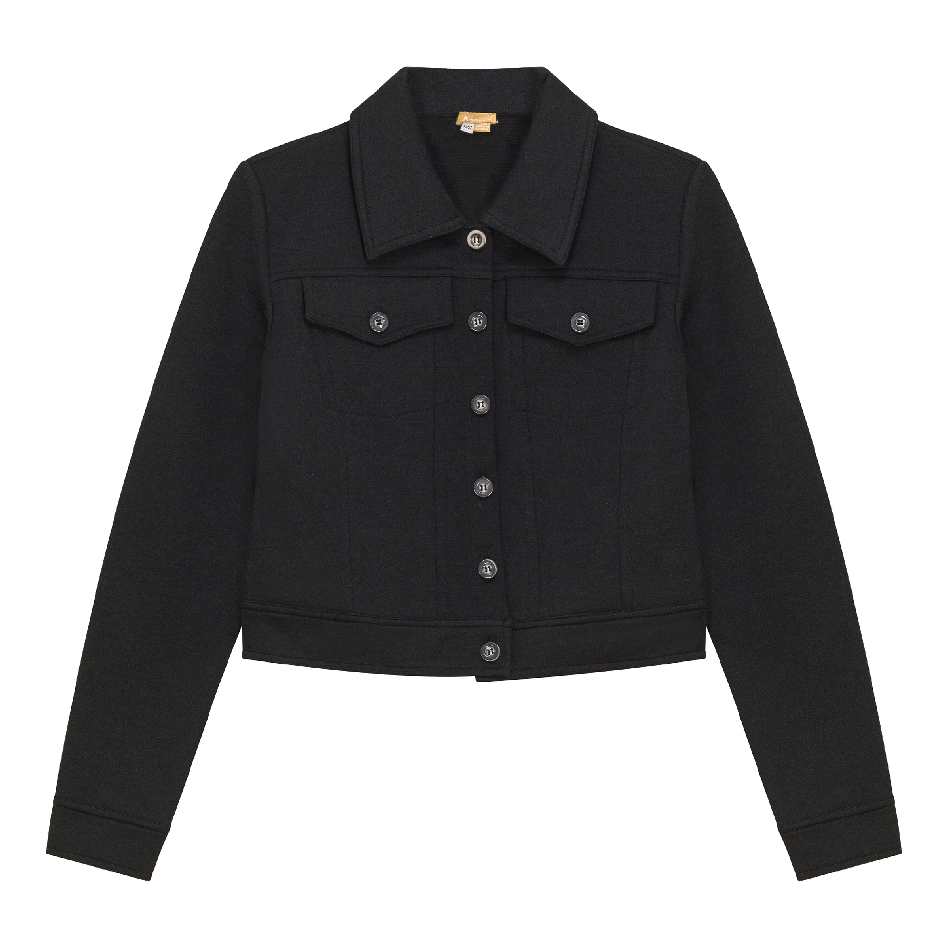 Modal Ponte Jacket Black