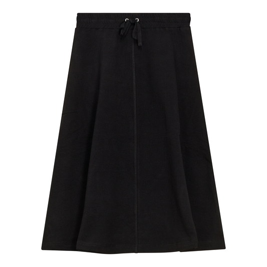 Short Flare Skirt Black