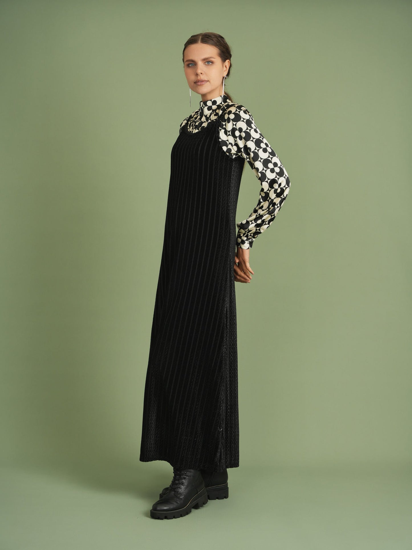 Slinky Velour Maxi Jumper