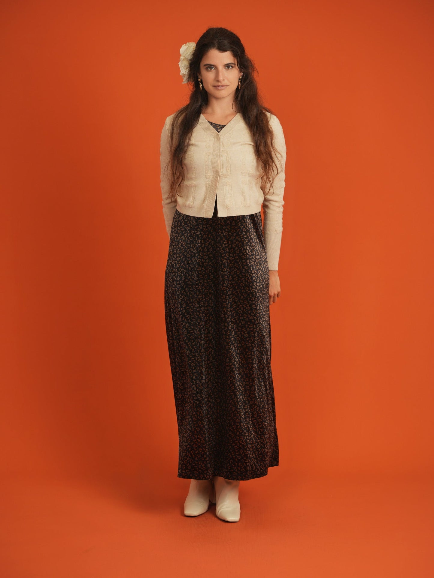 Slinky Velour Maxi Jumper