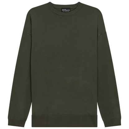 Maternity Dolman Sweater Dark Olive