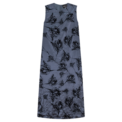 Maternity Velvet Flocked Midi Jumper