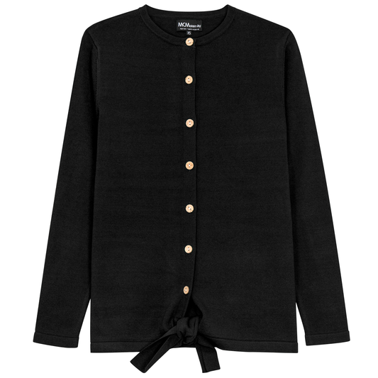 Maternity Tie Knit Cardigan