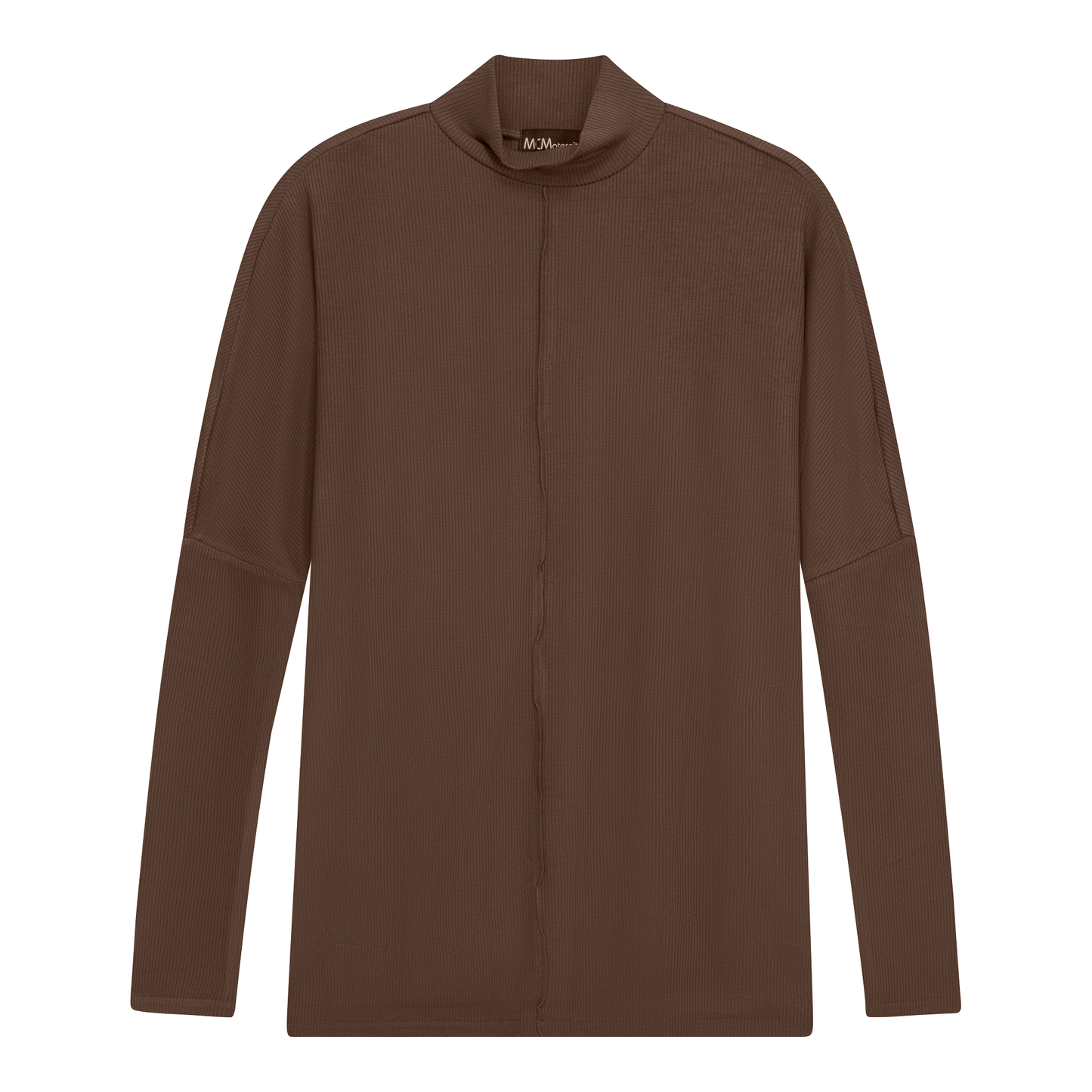 Maternity Dolman Turtle Neck Sweater Light Coffee