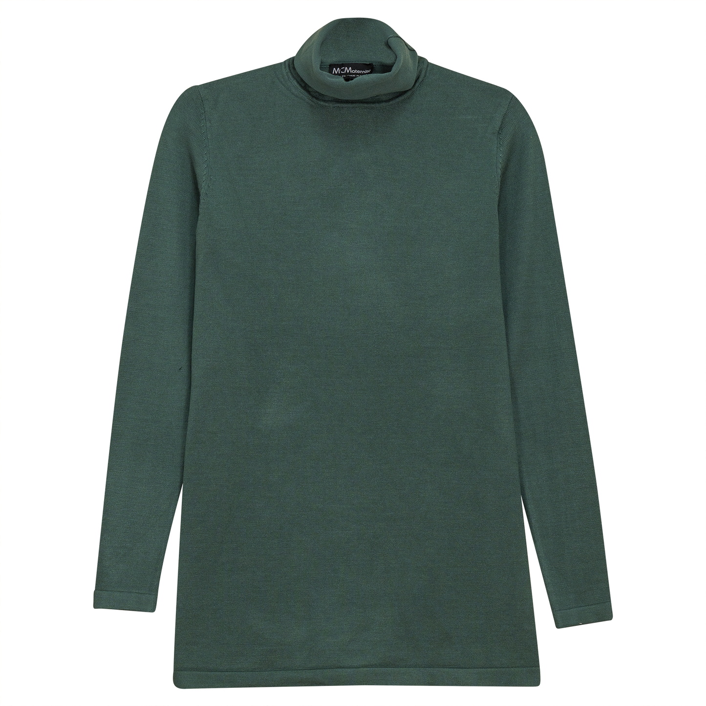 Maternity Thin Knit Turtleneck Basil