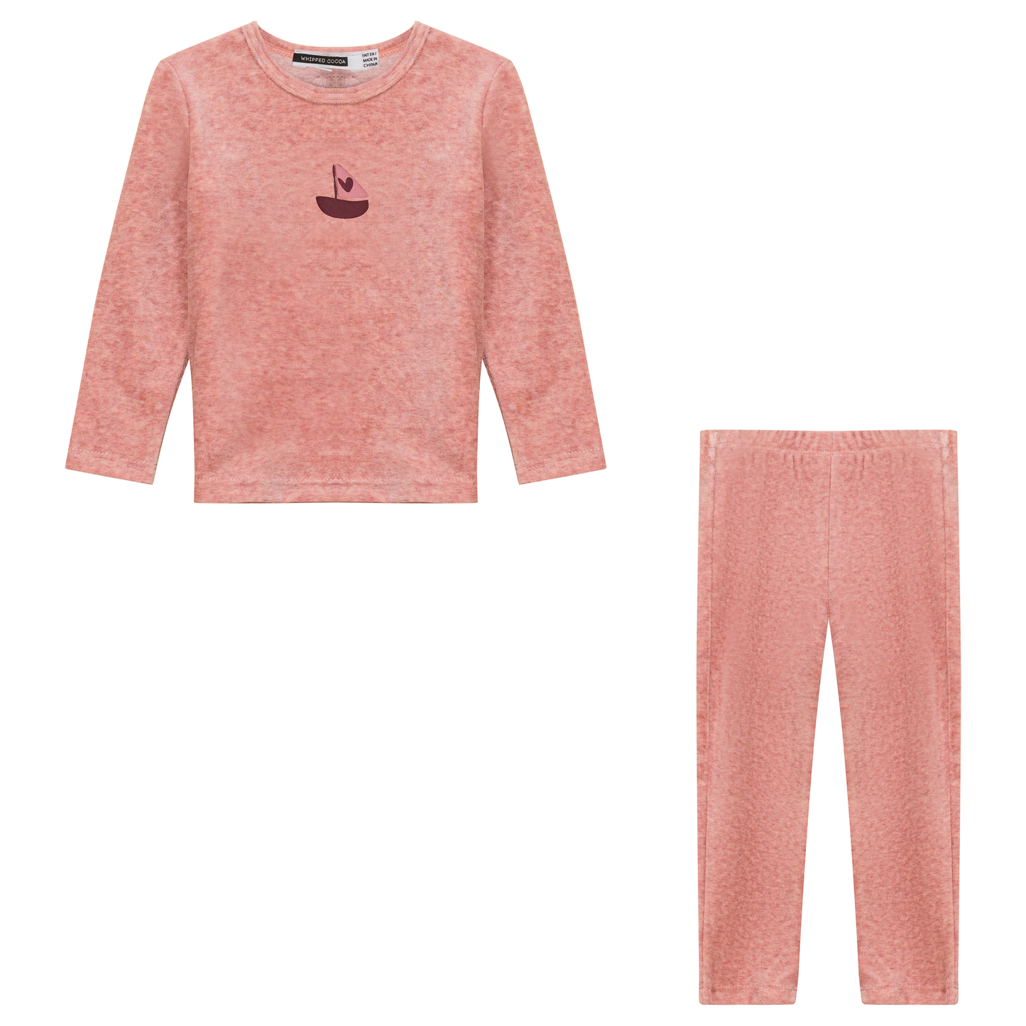 Boat Print 2Pc Set Pink