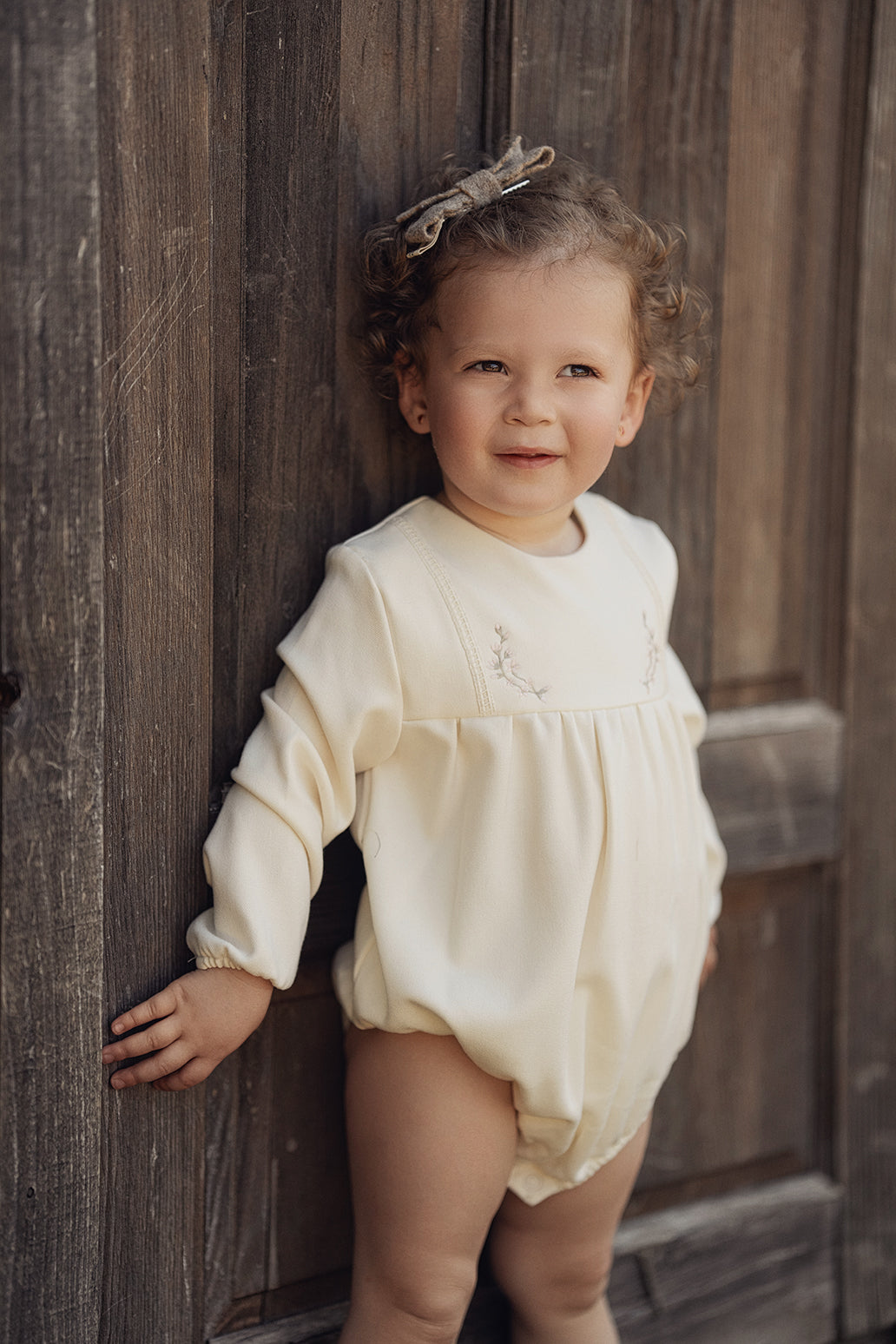 Floral Embroidered Bubble