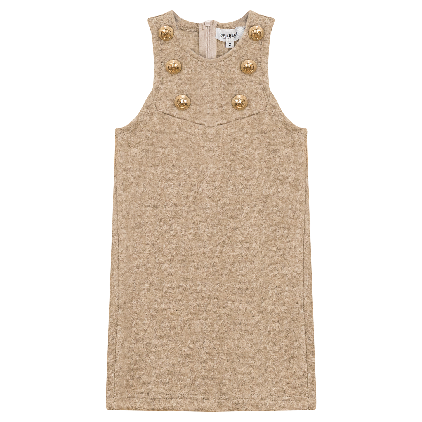 Textured Knit Jumper Beige Mix