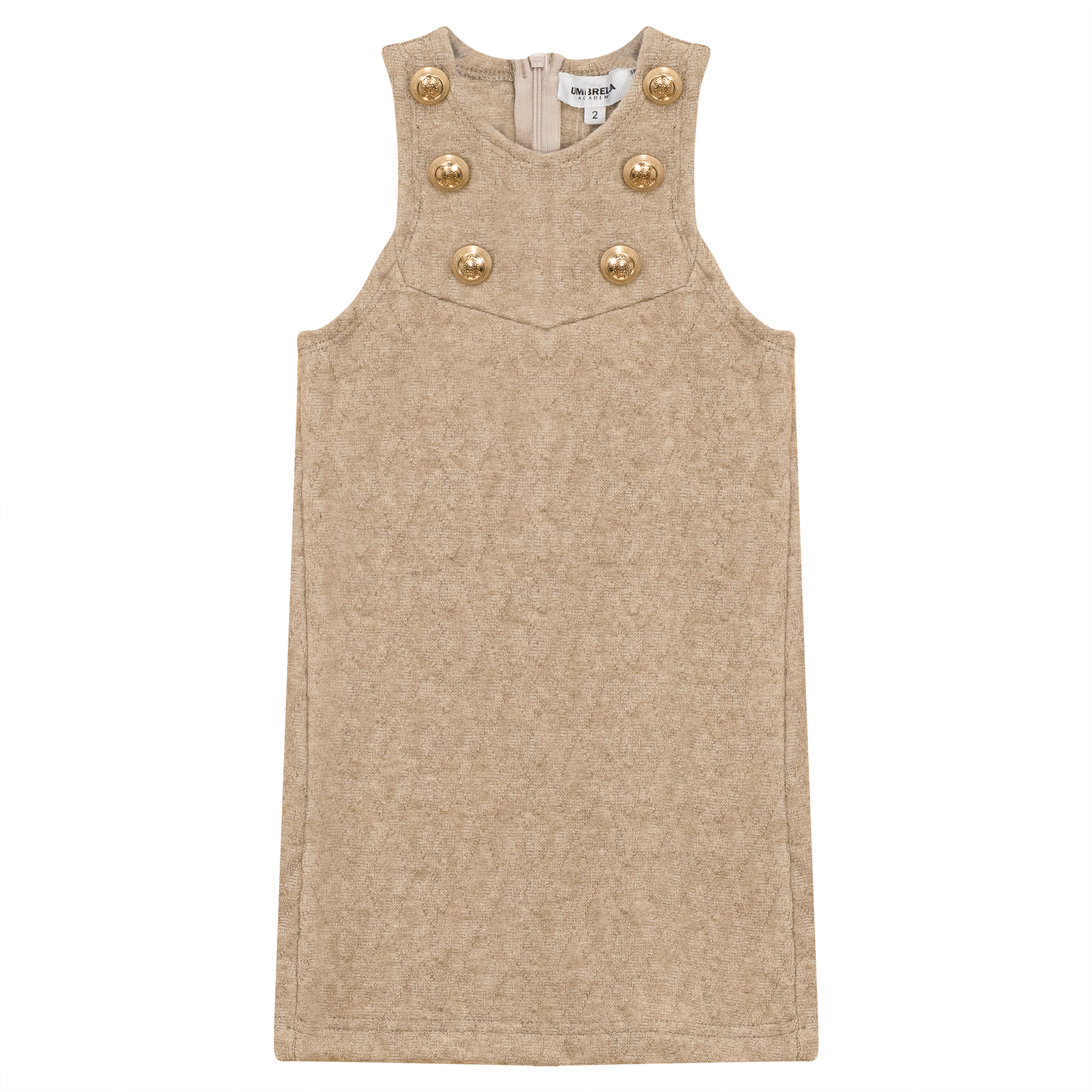 Textured Knit Jumper Beige Mix