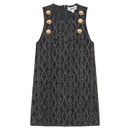 Textured Knit Jumper Charcoal Mix