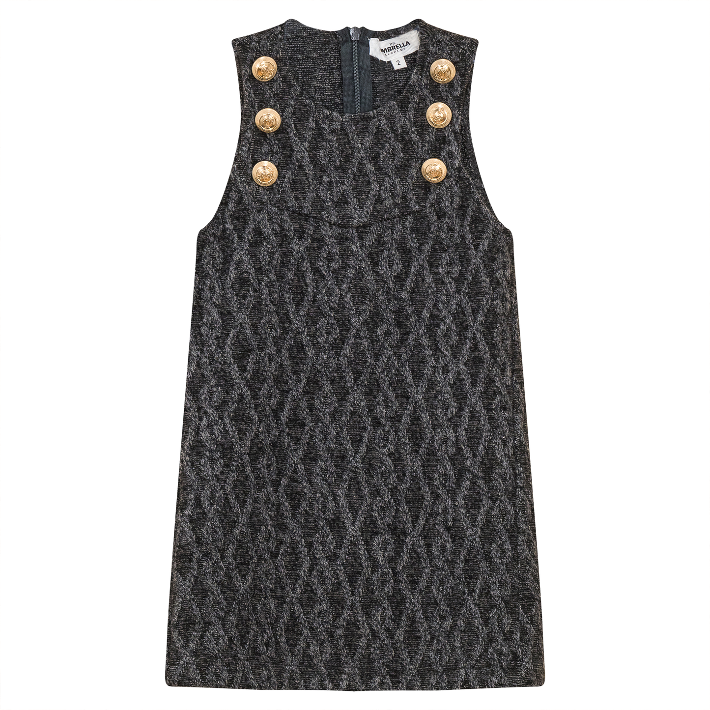 Textured Knit Jumper Charcoal Mix