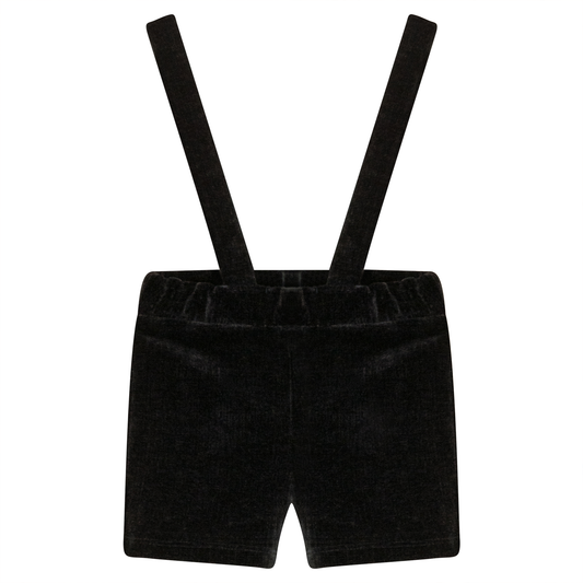 Velvet Overall Black