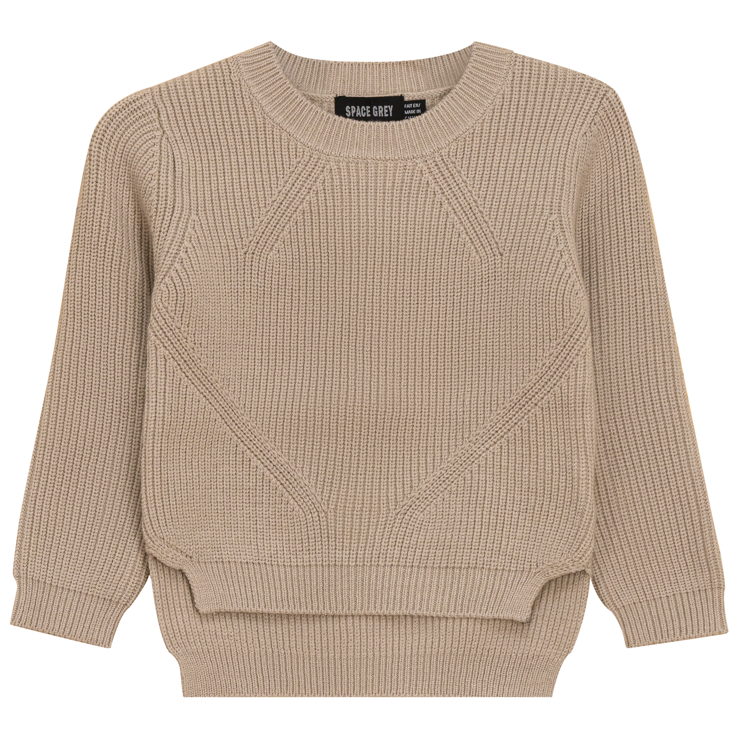 Chunky Knit Sweater Beige