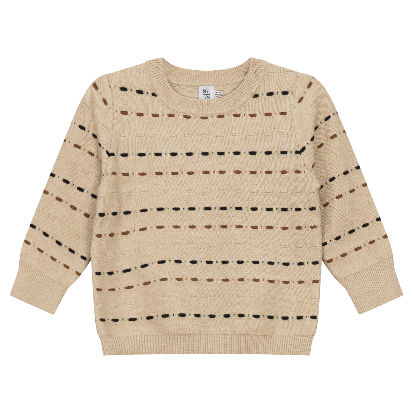 Knitted Sweater Dark Almond Black
