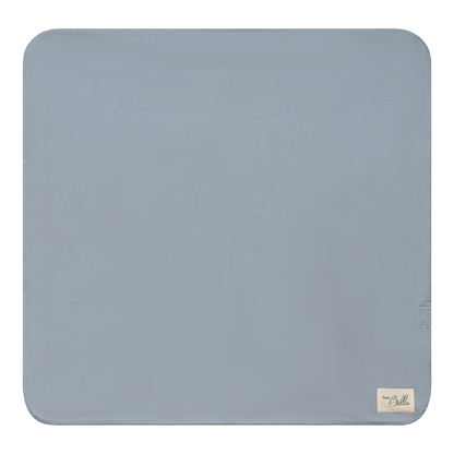 Knitted Blanket Blue One Size