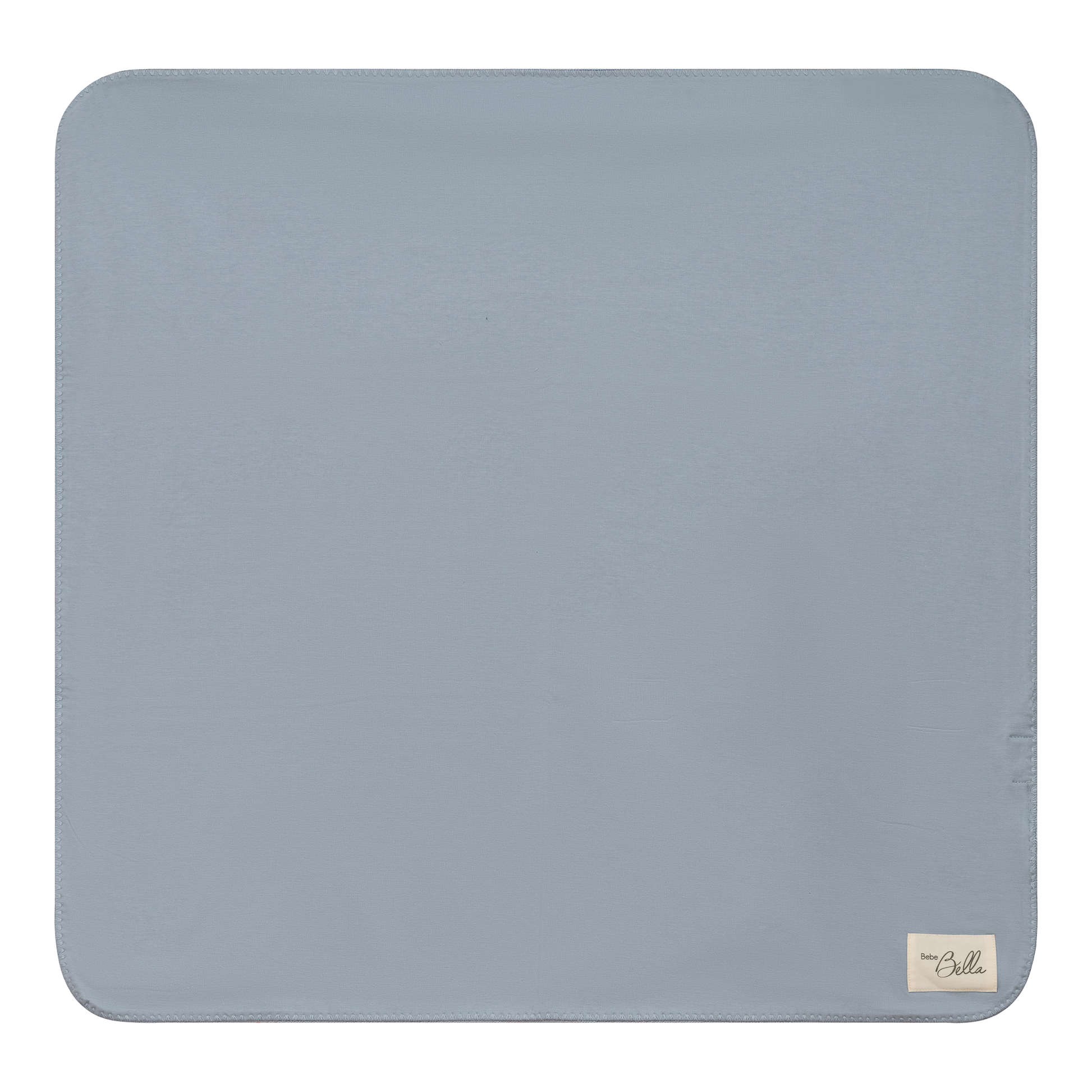 Knitted Blanket Blue One Size