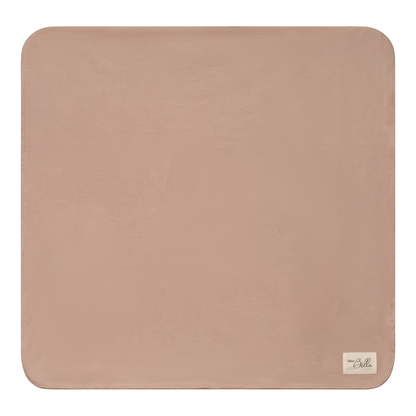 Knitted Blanket Light Maple One Size