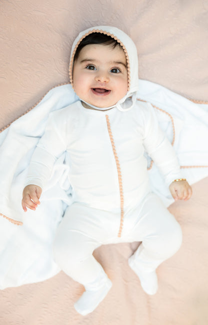 Pom Pom Trim Swaddle