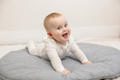 Bebe Embroidered Onesie with Hat