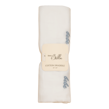 Bebe Embroidered Swaddle