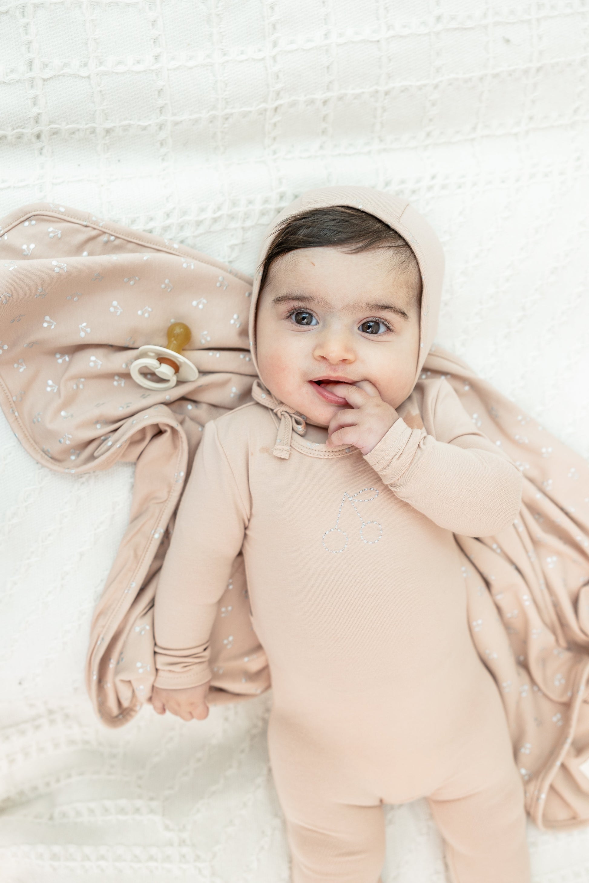 Cherry Print Blanket