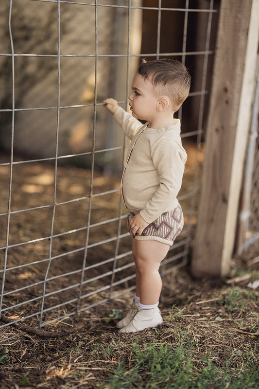 Diamond Knit 2Pc Set