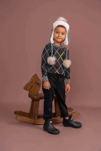 Diamond Stitch Sweater