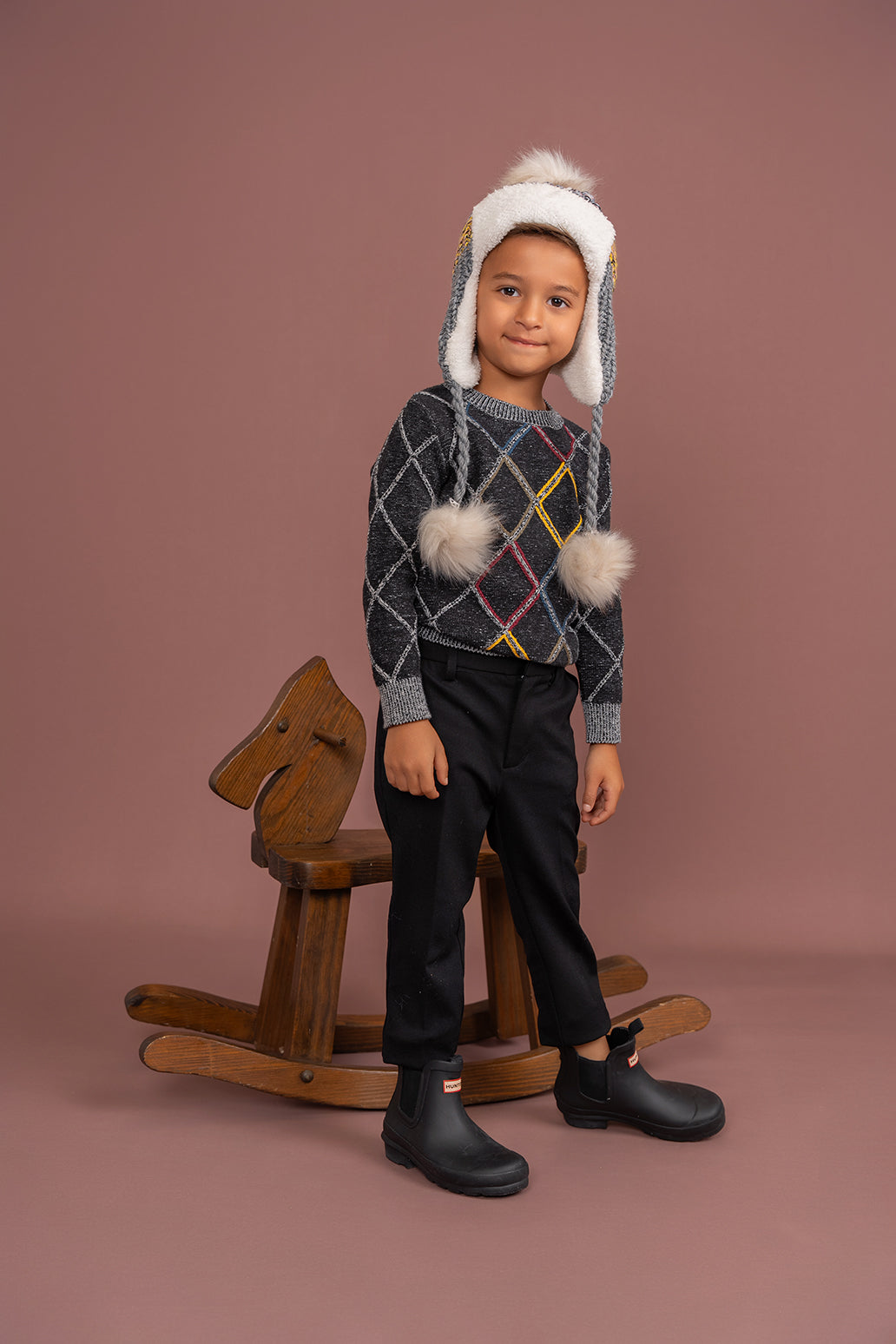 Diamond Stitch Sweater