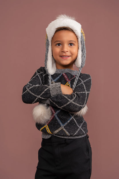 Diamond Stitch Sweater