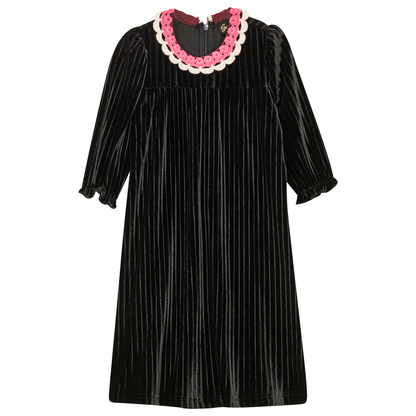 Velvet Maxi Dress Black