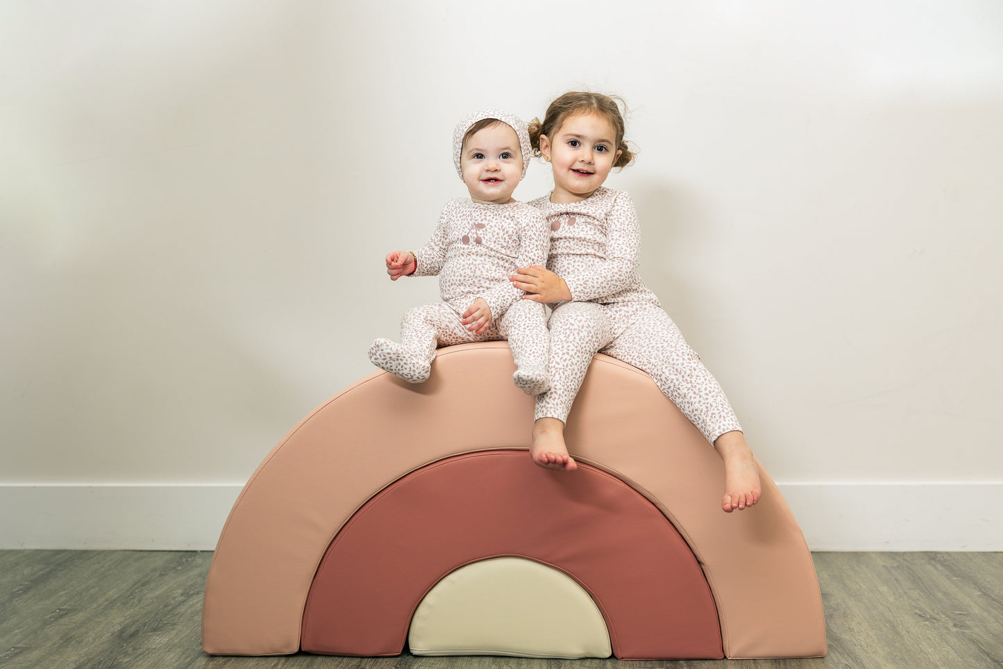Cherry Print Onesie with Hat