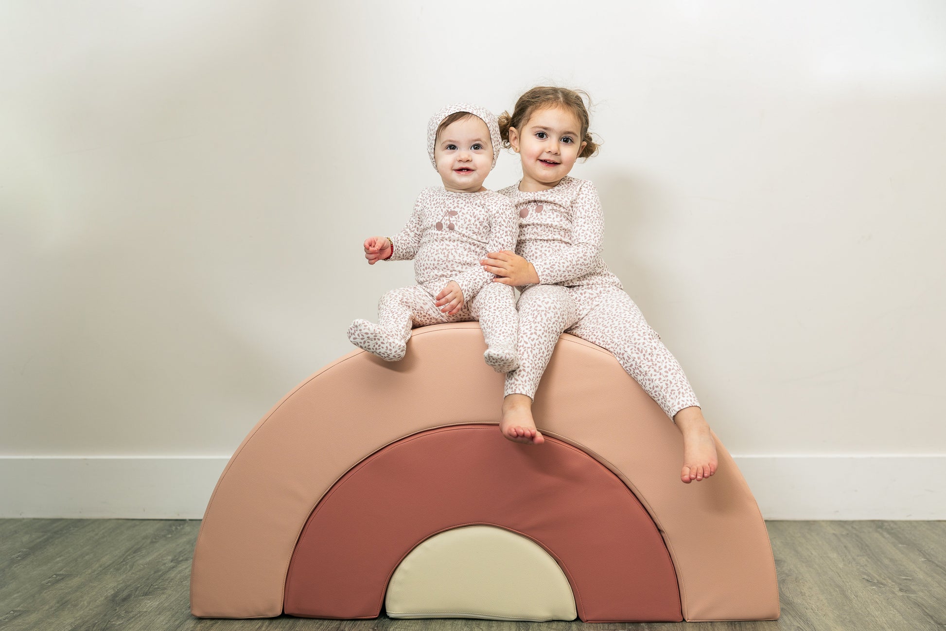 Cherry Print Onesie with Hat