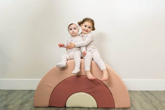 Cherry Print Onesie with Hat