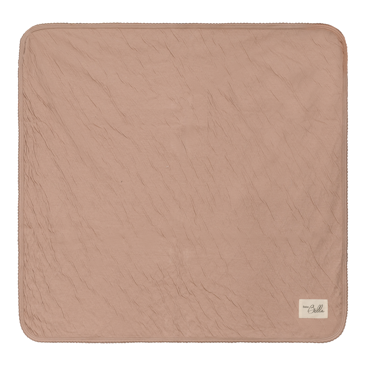 Crinkled Jersey Blanket Light Maple One Size