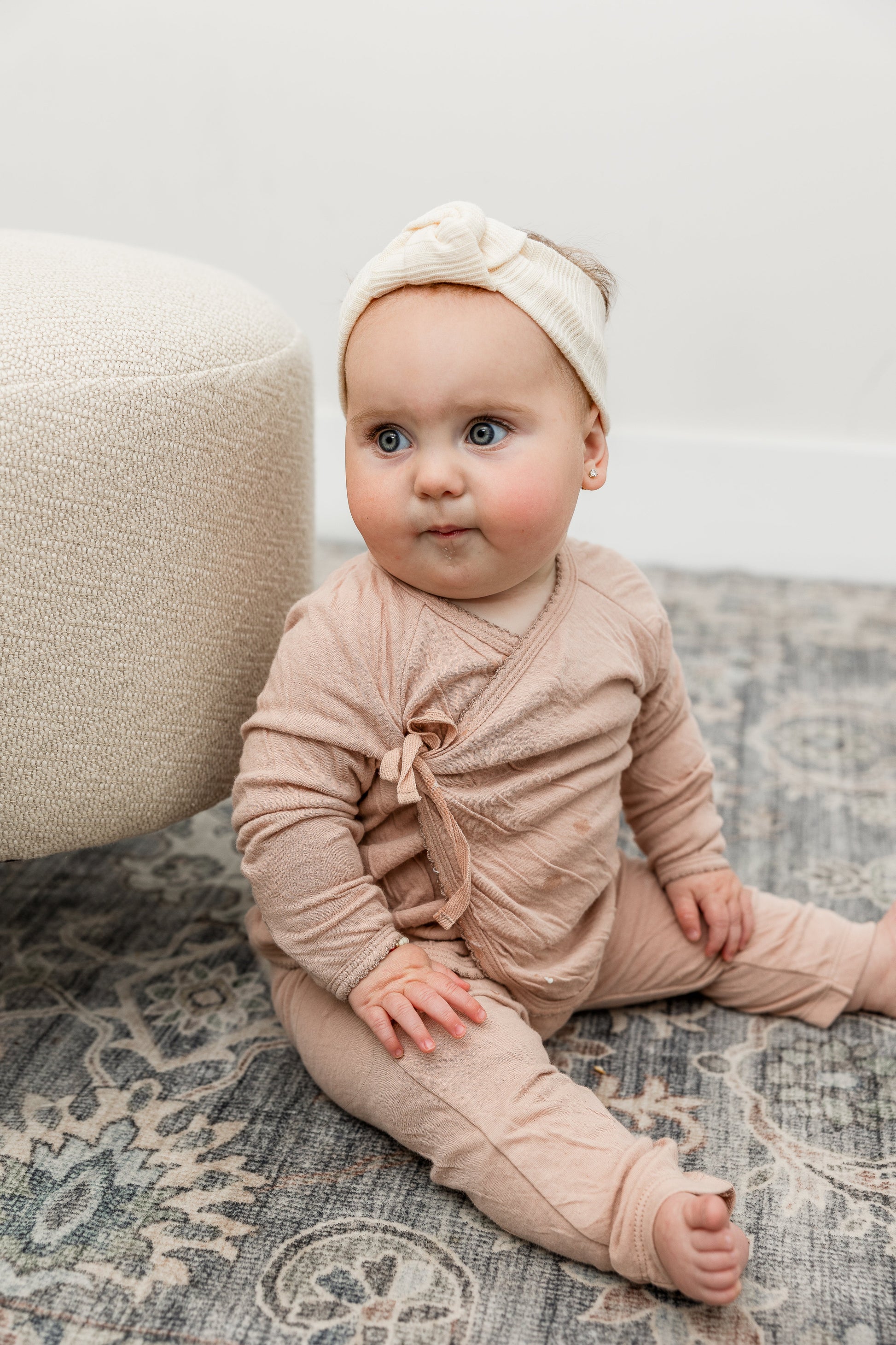 Crinkled Jersey Wrap 2Pc Set