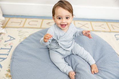 Crinkled Jersey Wrap 2Pc Set