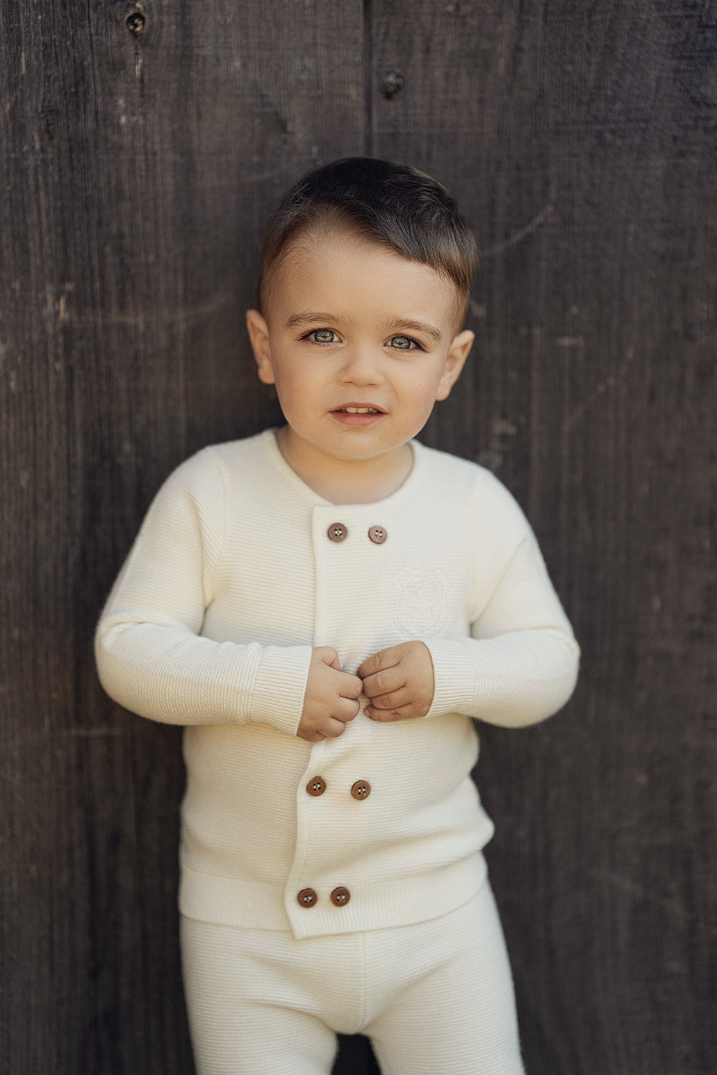 Crest Knitted 2Pc Set