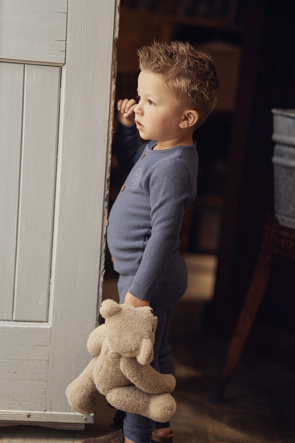 Crest Knitted 2Pc Set