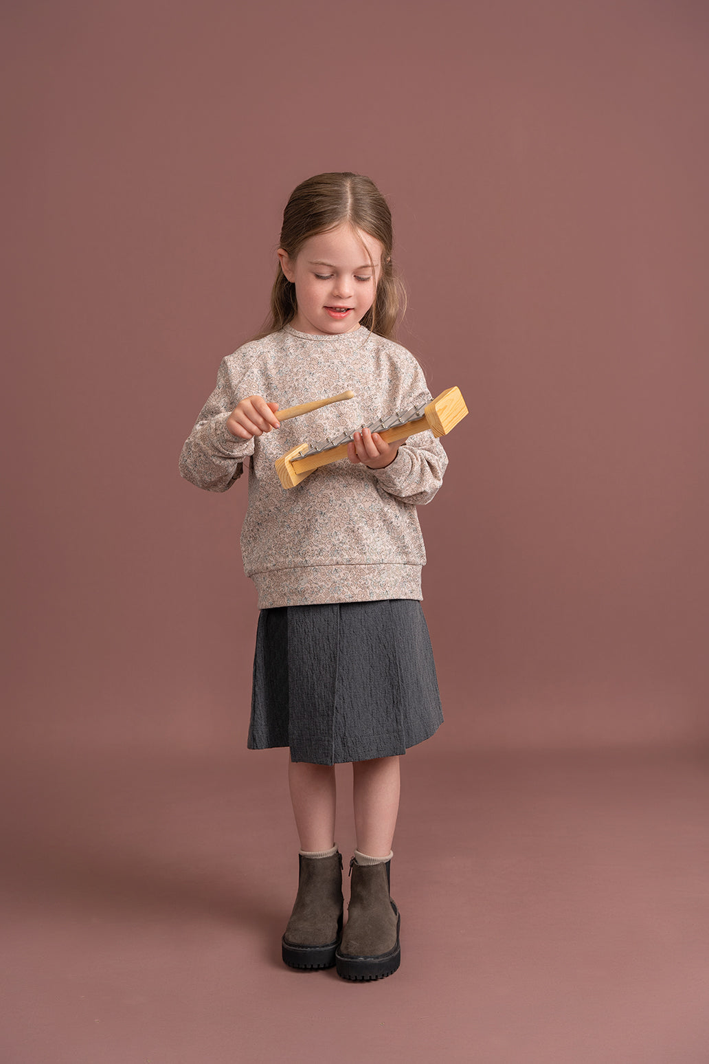 Floral Printed Sweatshirt