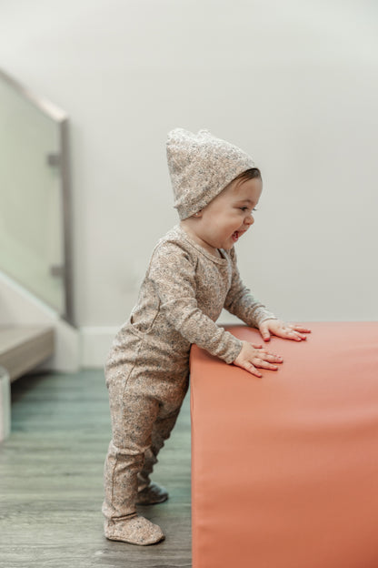 Floral Printed Onesie Set