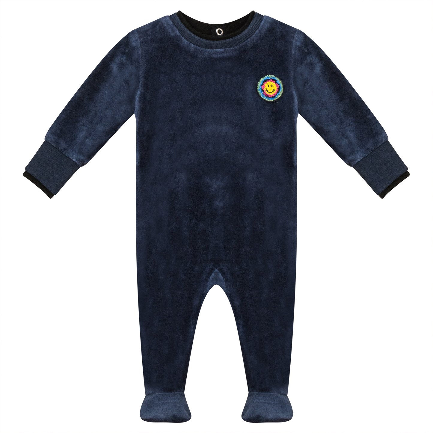 Velour Onesie Navy