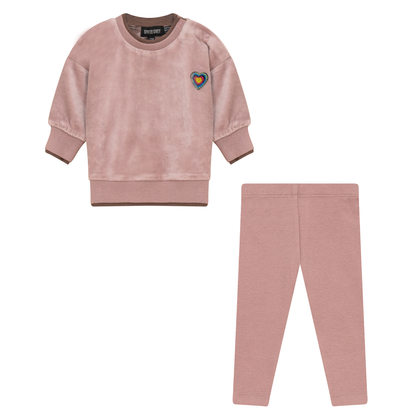 Velour 2Pc Set Bloom