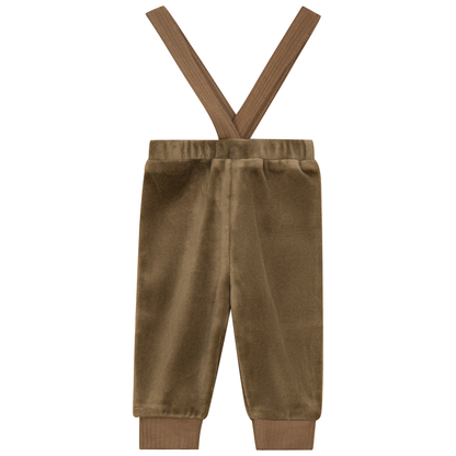 Velour Overall Cocoa