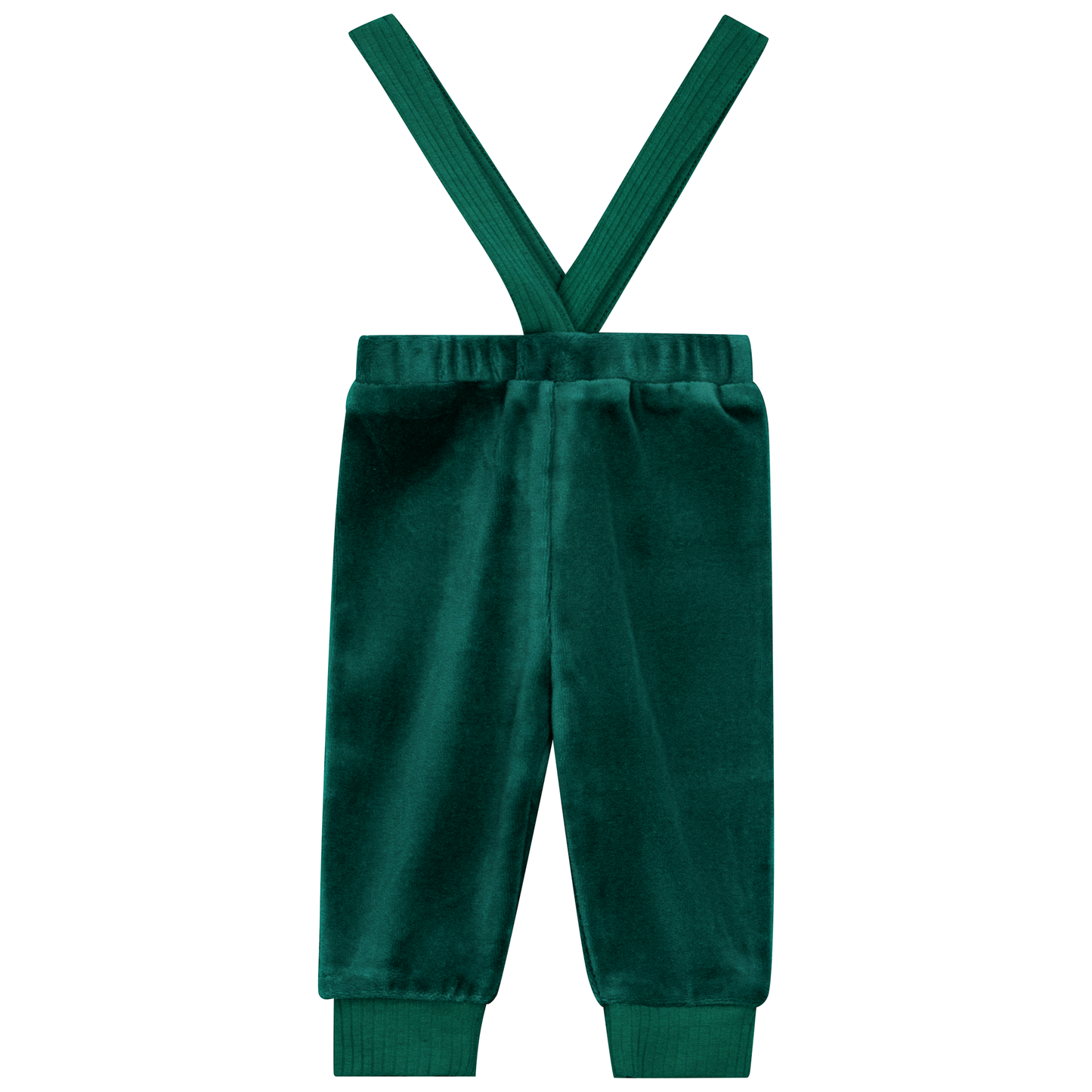 Velour Overall Pine Green