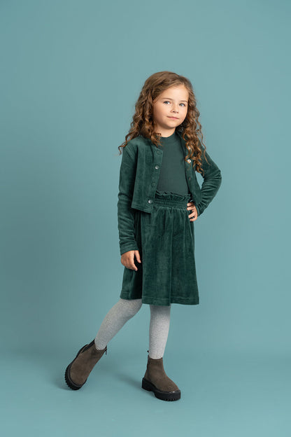 Ribbed Mock Neck Top