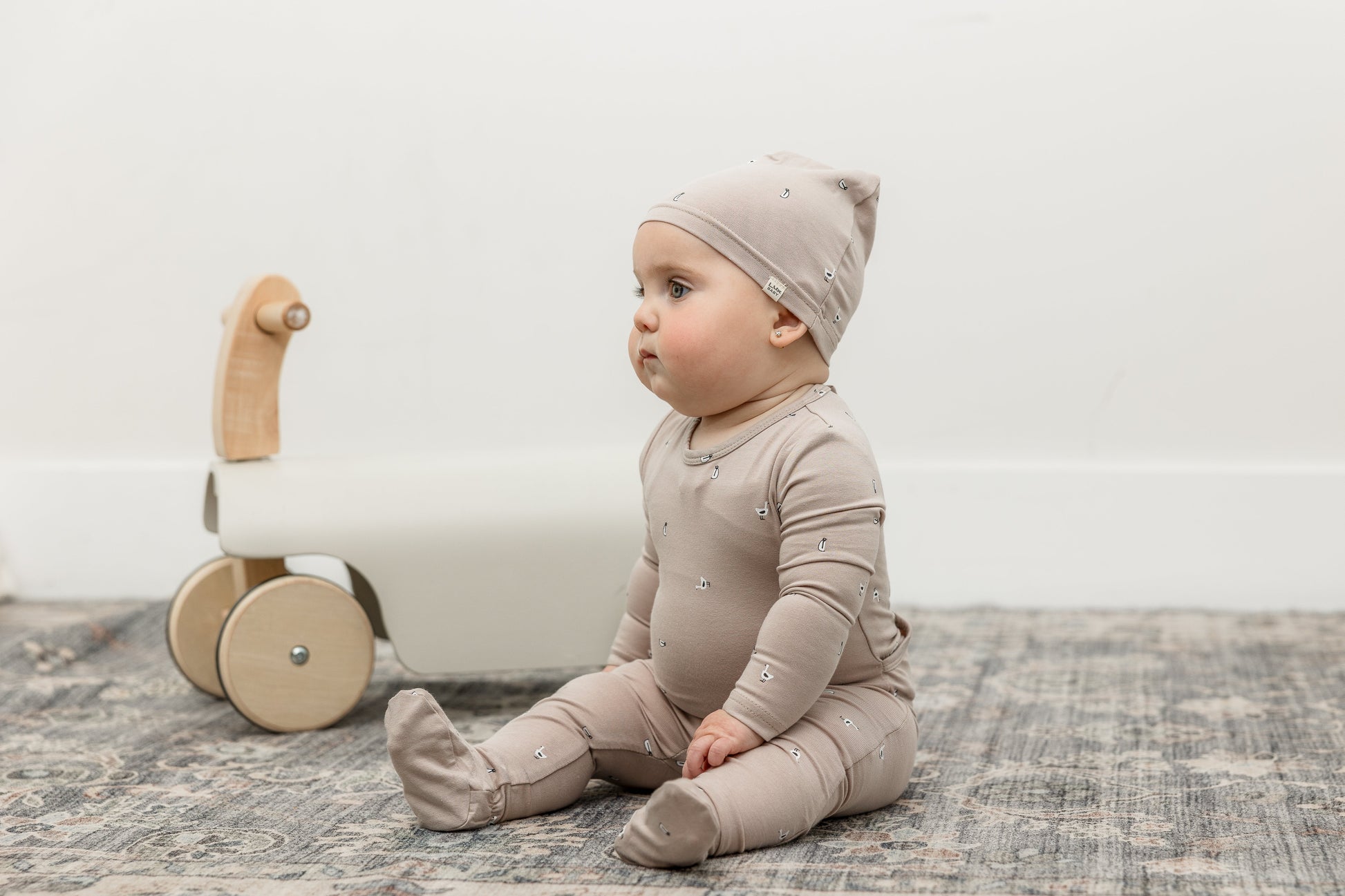 Penguin Printed Onesie Set