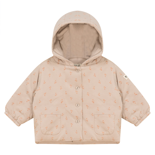 Raddish Printed Jacket Pink Biscuit
