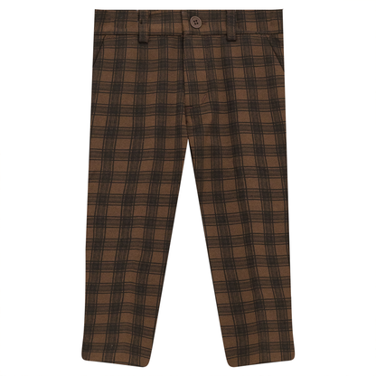 Plaid Long Pants Expresso