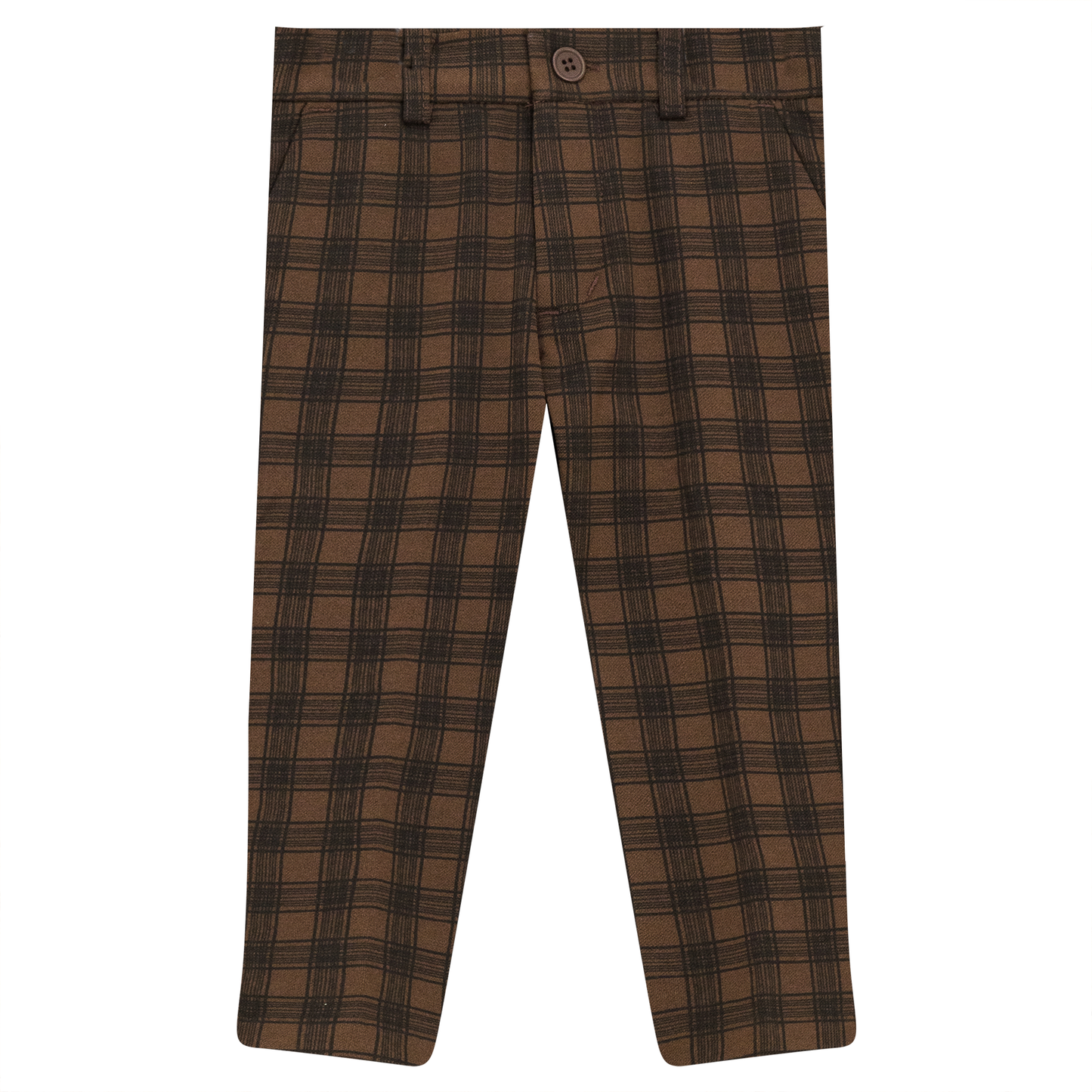 Plaid Long Pants Expresso