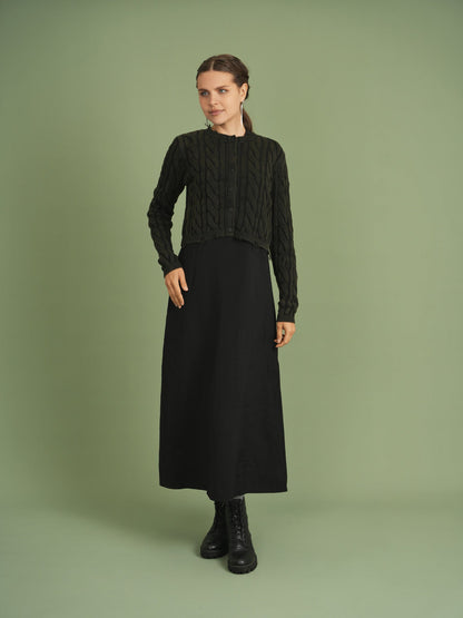 Distressed Knit Cardigan